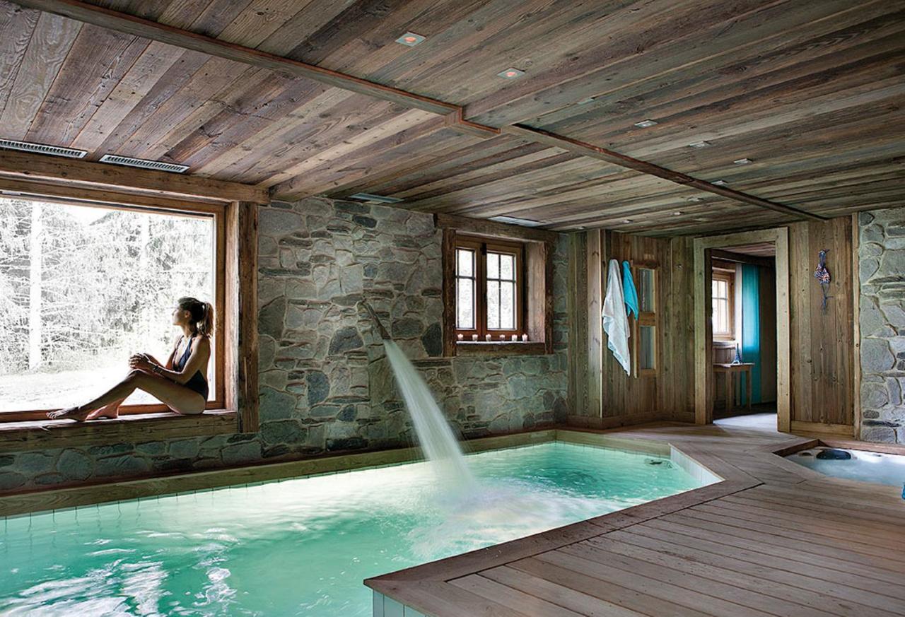 Chalet Javen - 520M2 Avec Piscine Chauffee Et Home Cinema Megeve Ngoại thất bức ảnh